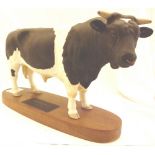 Beswick Connoisseur range Freisian bull,