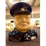 Carltonware Churchill character jug H: 1