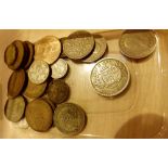 Box of British coinage