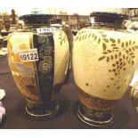 Pair of Japanese Satsuma vases, early 20