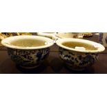 Pair of Chinese blue and white bowls D: