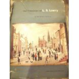 LS Lowry signed book, The Discovery of L