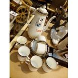 Adderleys Aisne pattern coffee set,