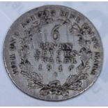 Silver German Reichs Thaler 1816