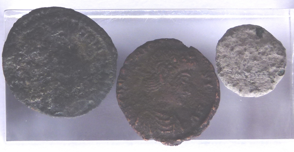 Three metal detecting find coins