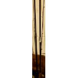 Two fly fishing rods 10ft graphite and rimfly cornette