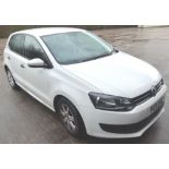 Volkswagon Polo 1.2 in white, approximately 52,000 on the clock, one key no paperwork.