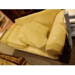 Large cream two seater settee