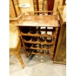 Table wine rack, H: 61 cm,