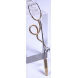 9ct gold hallmarked yellow gold stethoscope tie pin