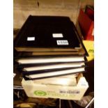 Three 22 ring binder albums including illustrated 1st day covers from Great Britain,