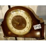 Smiths Enfield chiming mantel clock 1954