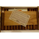 Box of fourteen Romeo and Julieta Havana cigars