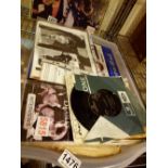 Beatles items including postcards, Beatles ballads,