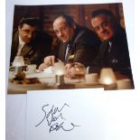 Sopranos picture with signature of