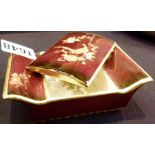 Carlton Ware Rouge Royal lidded box