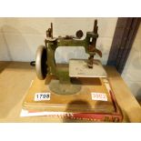 Grain miniature sewing machine