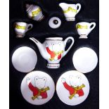 Limited Edition miniature Rupert Bear tea set