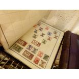 Album of worldwide postage stamps
