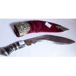 Gurka knife and sheath