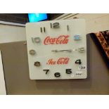 Coca-cola wall clock