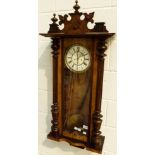 Continental Vienna wall clock CONDITION REPORT: Clock is not in working order,