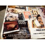 Two Charles Bronson original one fold poster Death Wish II,