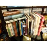 Shelf of leather working books