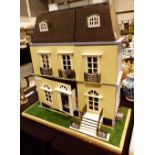 1960's dolls house and furniture