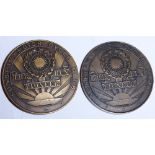 Two Sunbeam presentation table medals 1965 & 1962