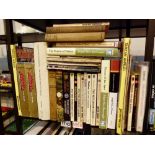 Shelf of Tarzan books and two comics