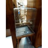 Large steel wine parrot cage