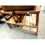 Remploy coffee table with two nesting tables