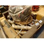 Box of mixed plumbing equipment