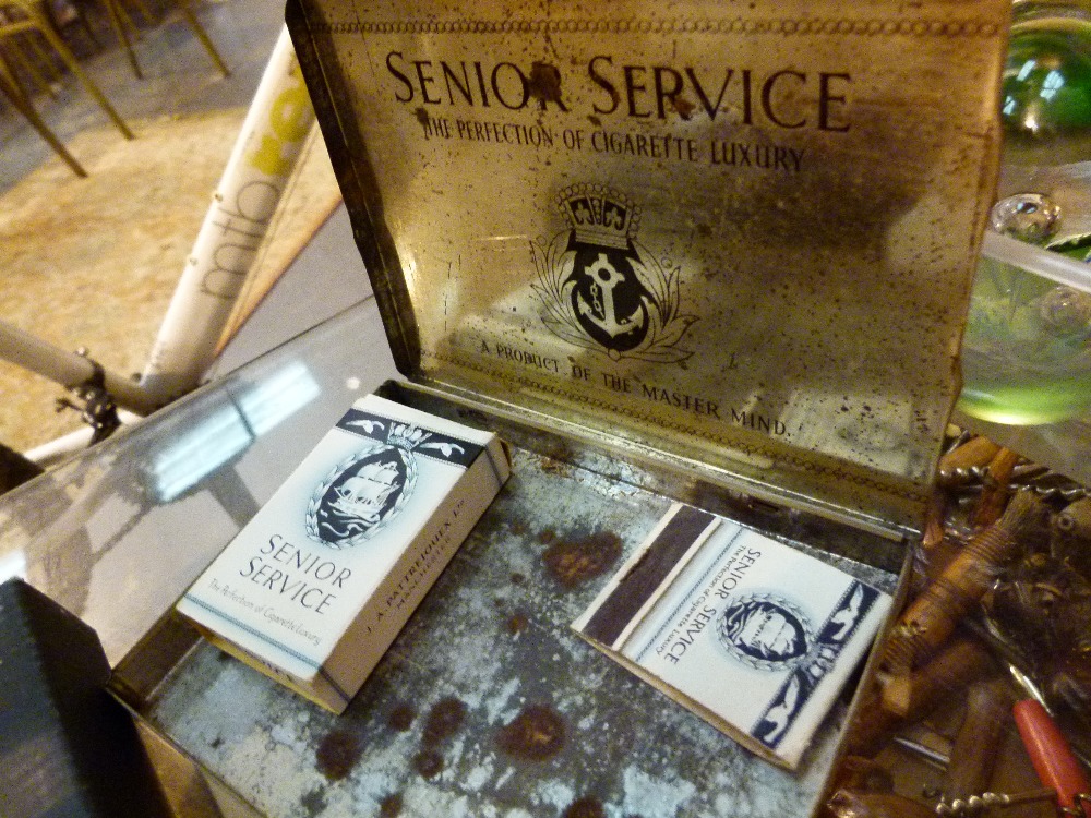 Senior Service tin,