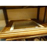 Quantity of gilt picture frames plus 2 others and a framed photograph