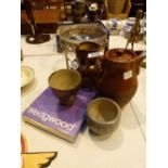 Langley pottery coffee pot etc