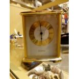 London clock company, brass mantle clock,