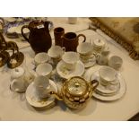 Part china tea set and stoneware etc