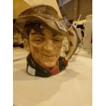 Large Doulton character jug, The Poacher,