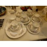Royal standard fine bone china tea set