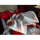 Childs Manchester United home football strip