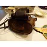 Barr & Stroud 6 x CF 10 binoculars & a non matching good quality leather case for 1937