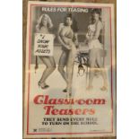 1970's one sheet movie poster for Classroom Teaser