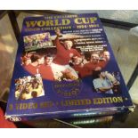 Limited edition three video set World Cup Collection 1954-1991