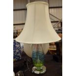 Retro 1970's style table lamp