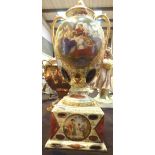 Royal Vienna lidded garniture, H: 50 cm,