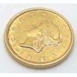 American one dollar gold coin,