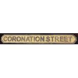 Coronation Street sign,