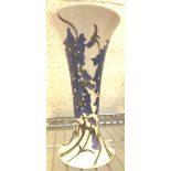 Moorcroft Delphinium Trumpet vase, first quality,